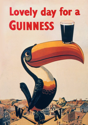 Lovely Day For A Guinness Card