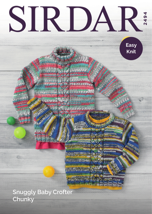Sweaters in Sirdar Snuggly Baby Crofter Chunky (2494)