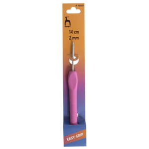 Pony Easy Grip Crochet Hook with Flat Finger/Thumb Rest