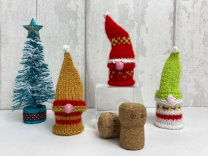 Cork Stopper Gnomes in Cygnet Little Ones DK (CY1371) - PDF - Print at Home