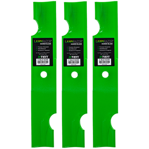 LawnRAZOR Blade Bad Boy MZ Magnum 42 Inch 038-4221-00 Notched High Lift 3 Pack