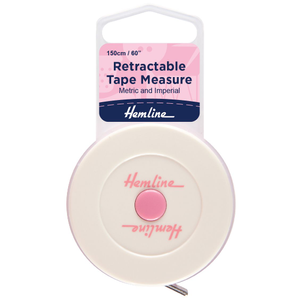 Hemline Premium Retractable Tape Measure - 150cm  (PB.253.PC)