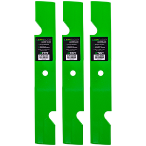 LawnRAZOR Notched High Lift Blade For MTD Pro Cub Cadet 00021871 | 3-PACK