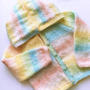 Hoodie in Cygnet Kiddies Kaleidoscope DK (CY1172) - PDF - Print at Home