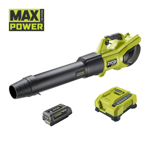 36V MAX POWER Cordless Brushless WHISPER™ Blower Starter Kit (1 x 4.0Ah)