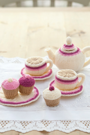 Afternoon Tea Set Knitting Patterns