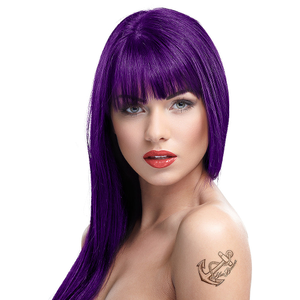 Crazy Color Semi-Permanent Hair Dye 100ml (Violette)