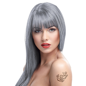 Crazy Color Semi-Permanent Hair Dye 100ml (Silver)