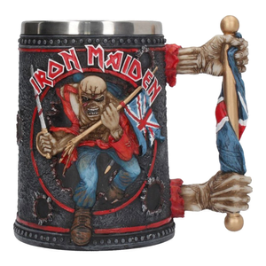 Nemesis Now Iron Maiden Tankard - Trooper Eddie Mug - Official Merch