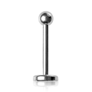Blue Banana Surgical Steel 1.2mm Labret (Silver)