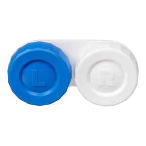 Coloured Contacts Standard Blue Lens Case - Lenses Travel Holder