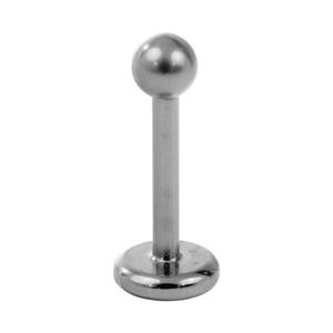 Blue Banana Polished Titanium 1.2mm Labret (Silver)