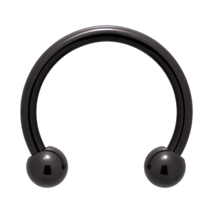 Blue Banana Black Titanium PVD Coated 1.2mm Circular Barbell