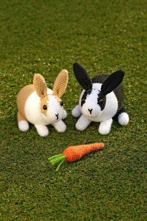 Amigurumi Dutch Rabbits Crochet Pattern