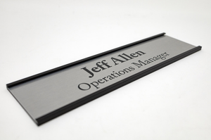 Office Door Sign or Wall Nameplate