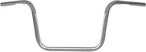 Drag Specialties 10 Inch Ape Hanger 25.4mm (1 inch) in Chrome Finish For 2008-2024 Road King & 2008-2013 Road Glide Models (0601-1213)