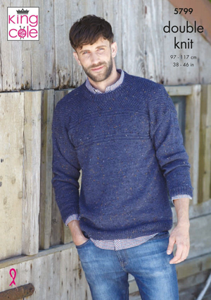 Sweaters in King Cole Homespun DK (5799)