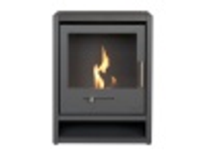 OKO S1 Bio Ethanol Stove in Charcoal Grey