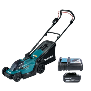 Makita DLM330 18V LXT Cordless 330mm Lawn Mower With 1 x 5.0Ah Battery & Charger