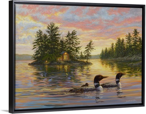 Tranquil Evening - Loons