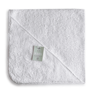Baby Hooded Towel - Terry Towelling