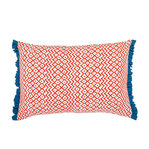 Emperor Peony Cushion 40cm x 60cm, Apricot