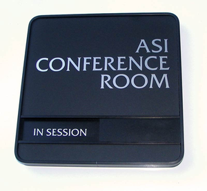 Executive Gold Slider Conference Room Sign - The Original