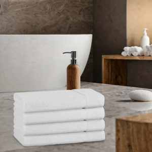 400 GSM 100% Cotton Ring Spun Institutional / Hotel Hand Towels