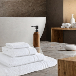400 GSM 100% Cotton Ring Spun Institutional / Hotel Towels