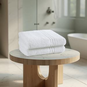 500 GSM 100% Cotton Ring Spun Institutional / Hotel Bath Sheets