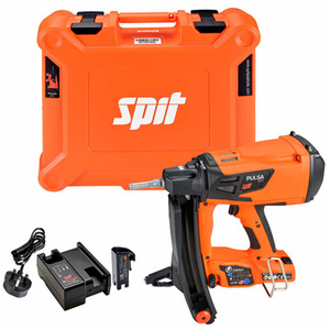 Spit 019416 Pulsa 27E Electrical Nail Gun with Battery & Charger - for Electricians