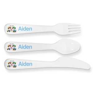 Monster Truck Kids Cutlery Set