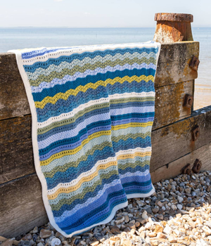 Whitstable Bay Blanket in Emu Classic DK (1022)