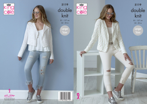 Jackets in King Cole Cottonsoft Candy DK (5119)
