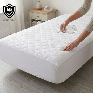 12-16" Deep Quilted Waterproof Fitted Mattress Protector