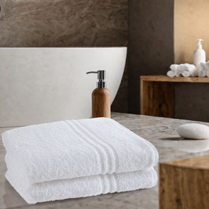 400 GSM 100% Cotton Ring Spun Institutional / Hotel Bath Sheets