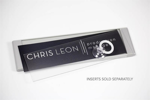 Satin Series - Wall & Door Signs - Removable Lens