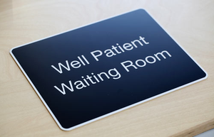 Engraved Office Sign