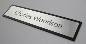 Door Nameplate - 11" x 2.5" Slim Sign