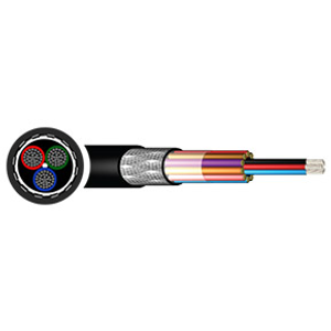 0.5mm 18 Core Defence Standard 16-2-18C / 16218C 61-12 Control Cable Black LSZH