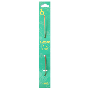 Pony Bamboo Single-Ended Crochet Hook