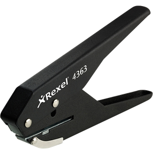 Rexel 1 Hole Hole Punch Metal 20 Sheets S120 Black