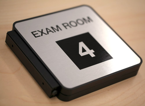 2 Sided Hallway/Corridor Sign
