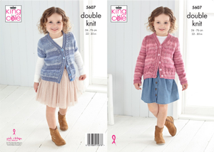 Cardigans in King Cole Island Beaches DK (5607)