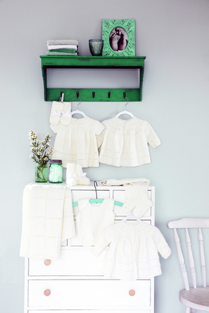 Vintage Baby Layette With Blanket Knitting Patterns