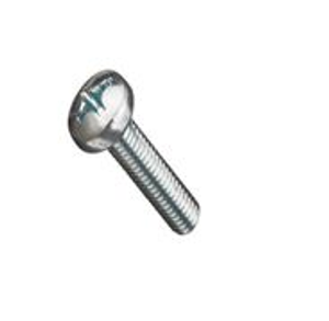 Pan Machine Screw Zinc Plated M5 X 25mm - Pack of 8