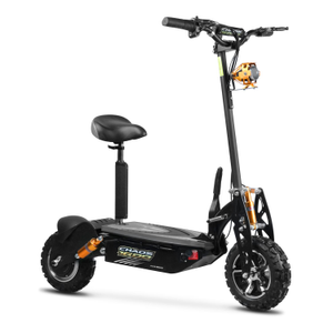 Chaos 1600w 48v SLA Hub Drive Black Off Road Electric Scooter