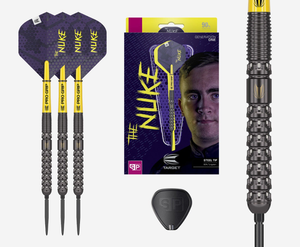 Target Darts Luke Littler G1 90% Tungsten 23G Swiss Point Steel Tip Darts Set