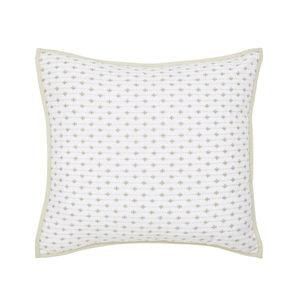 Imogen Quilted Cushion 40cm x 40cm, Mourne Green