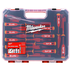 Milwaukee 4932479095 12 Piece Tri-Lobe VDE Screwdriver Set